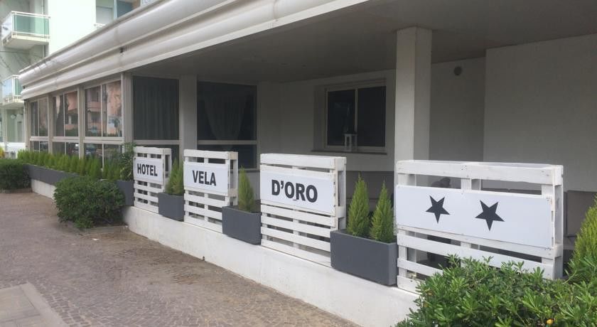 Hotel Vela D'Oro Riccione Esterno foto