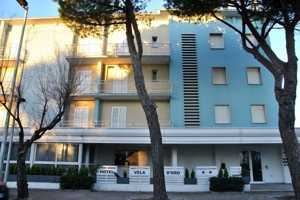 Hotel Vela D'Oro Riccione Esterno foto